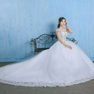 Sexy Luxury Wedding Dress Elegant Lace